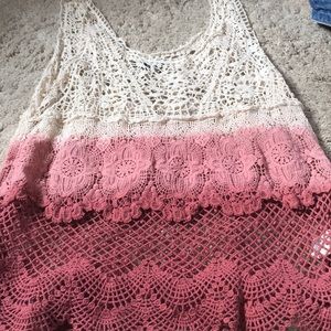 AE crochet top